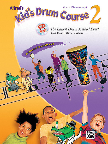 Alfreds Kids Drum Course Book 2 Book Cd Mackay Music